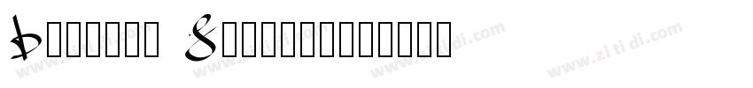 Bromest Signature字体转换